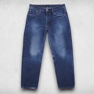 Levi's 550 Jeans Men 34x30 Dk Blue Straight Leg Relaxed Streetwear Retro Classic